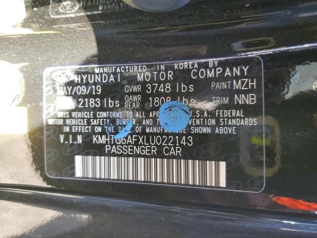 2020 HYUNDAI VELOSTER B - KMHTG6AFXLU022143