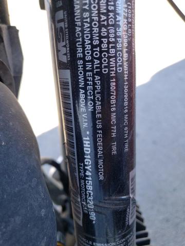 2011 HARLEY-DAVIDSON FXDF 1HD1GY415BC320190