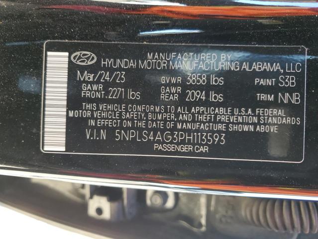 5NPLS4AG3PH113593 | 2023 HYUNDAI ELANTRA SE