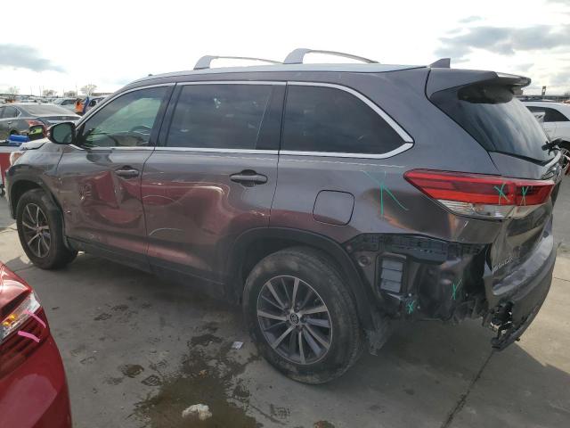 VIN 5TDKZRFH3KS356202 2019 Toyota Highlander, SE no.2