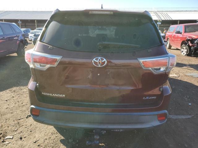 VIN 5TDBKRFH2ES049631 2014 Toyota Highlander, LE no.6