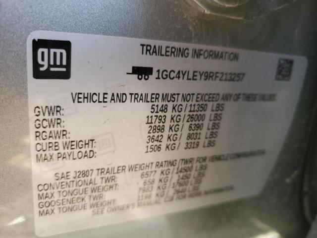 2024 CHEVROLET SILVERADO - 1GC4YLEY9RF213257