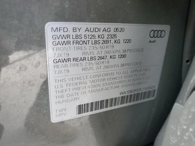 WA1DECF37L1102023 | 2020 AUDI Q3 PREMIUM