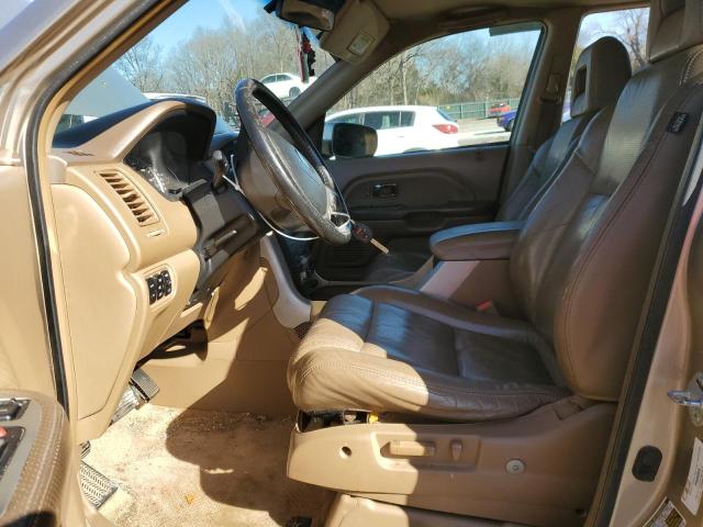 5FNYF18615B050642 | 2005 Honda pilot exl