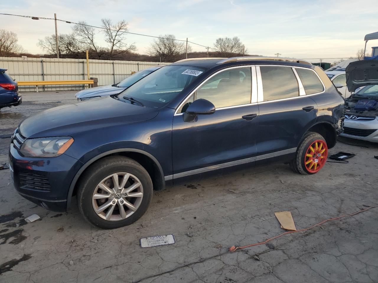 wvgef9bp9ed005910 WVGEF9BP9ED005910 2014 Volkswagen Touareg V6