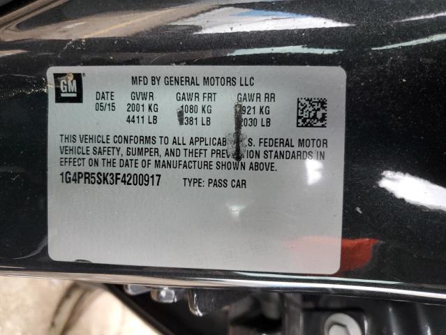 2015 BUICK VERANO CON 1G4PR5SK3F4200917
