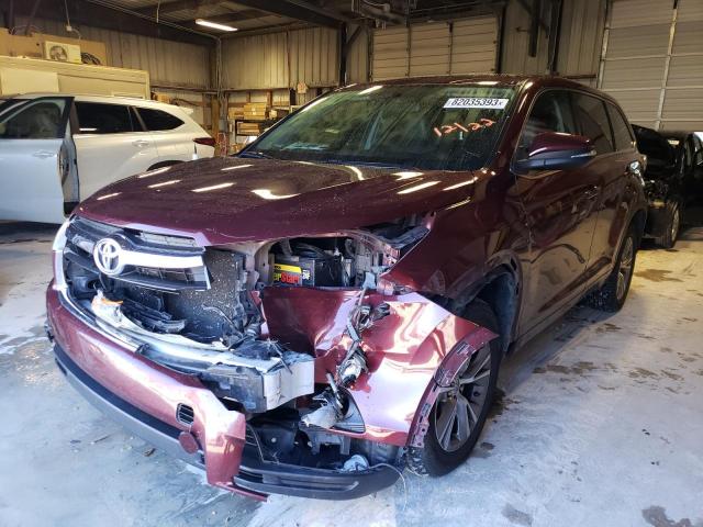 VIN 5TDZKRFHXES008016 2014 Toyota Highlander, LE no.1