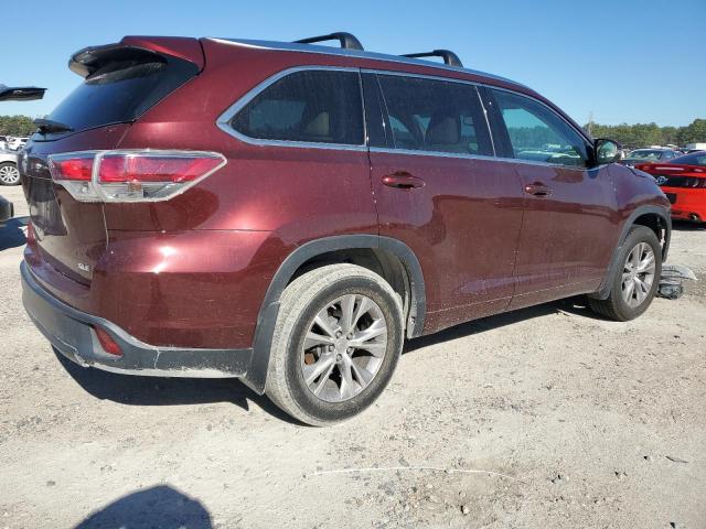 VIN 5TDKKRFH0ES021472 2014 Toyota Highlander, Xle no.3