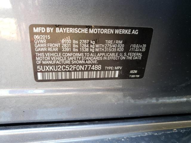 5UXKU2C52F0N77488 2015 BMW X6 - Image 13