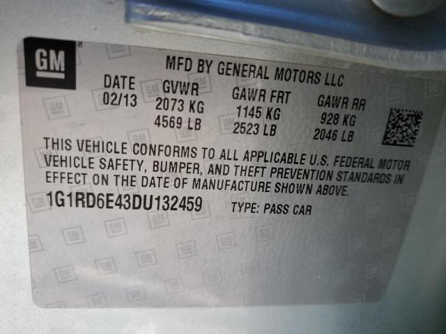 VIN 1G1RD6E43DU132459 2013 Chevrolet Volt no.12