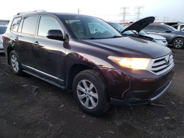 VIN 5TDBK3EH8DS205636 2013 Toyota Highlander, Base no.4