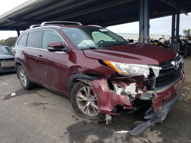 VIN 5TDJKRFH4ES036889 2014 Toyota Highlander, Xle no.4