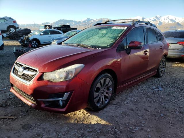 JF1GPAU64G8322088 | 2016 SUBARU IMPREZA SP