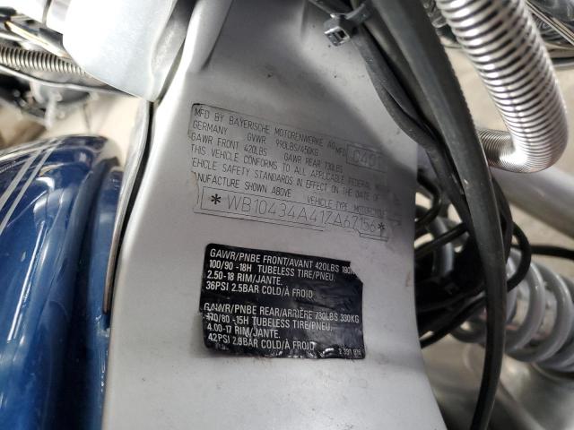 2001 BMW R1200 C - WB10434A41ZA67156