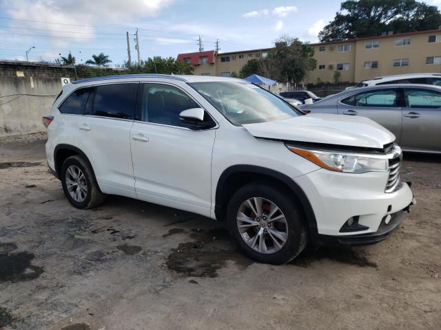 VIN 5TDKKRFH6FS061413 2015 Toyota Highlander, Xle no.4