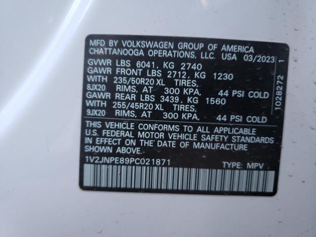 1V2JNPE89PC021871 | 2023 VOLKSWAGEN ID.4 PRO S