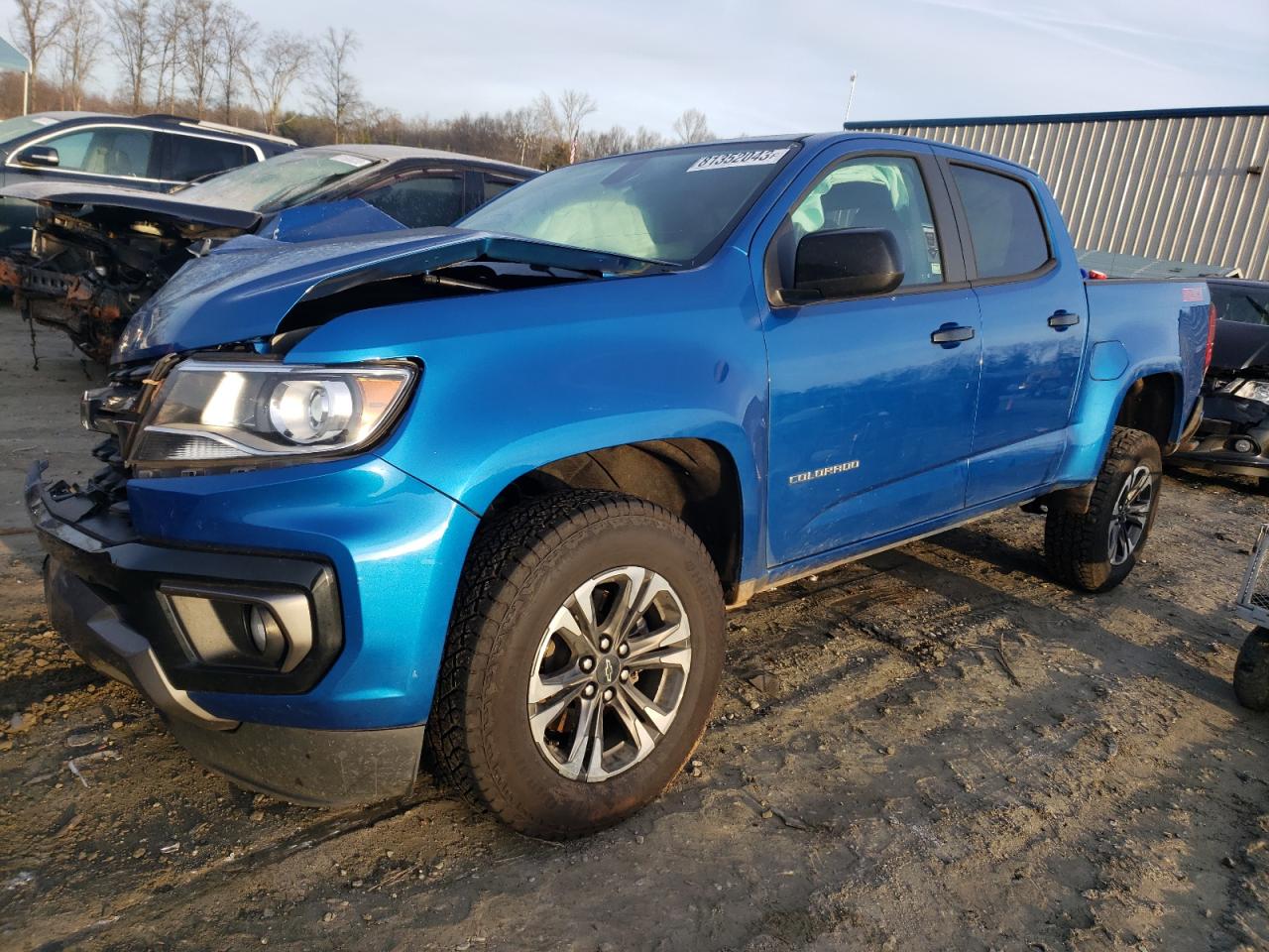 2021 Chevrolet Colorado Z71 vin: 1GCGSDENXM1171245