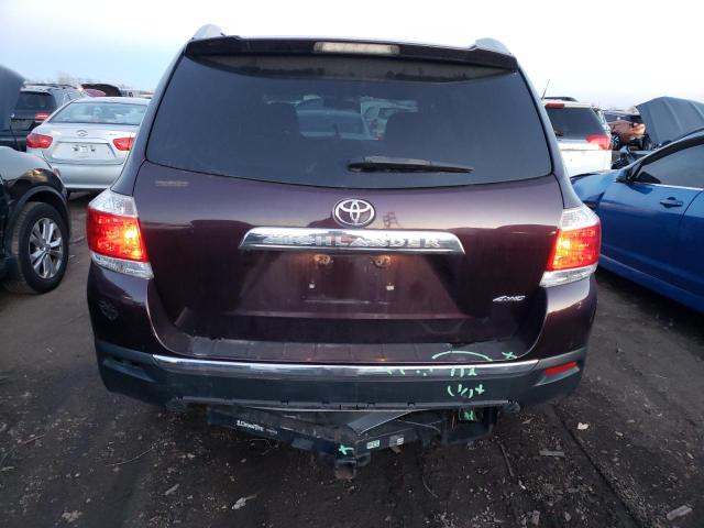 VIN 5TDBK3EH8DS205636 2013 Toyota Highlander, Base no.6