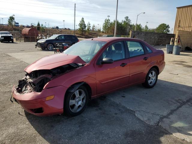 Lot #2475538925 2005 FORD FOCUS ZX4 salvage car