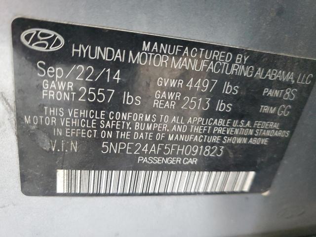 5NPE24AF5FH091823 | 2015 HYUNDAI SONATA SE