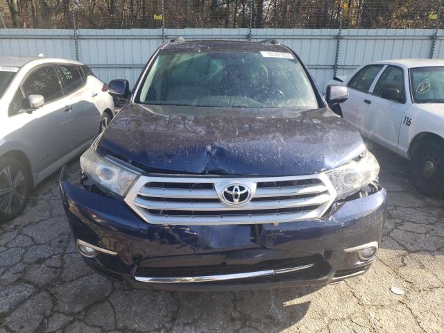 VIN 5TDYK3EHXDS140301 2013 Toyota Highlander, Limited no.5