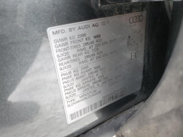 2017 AUDI Q7 TECHNIK WA1WAAF75HD045435