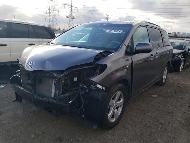 Lot #2280727731 2012 TOYOTA SIENNA LE salvage car