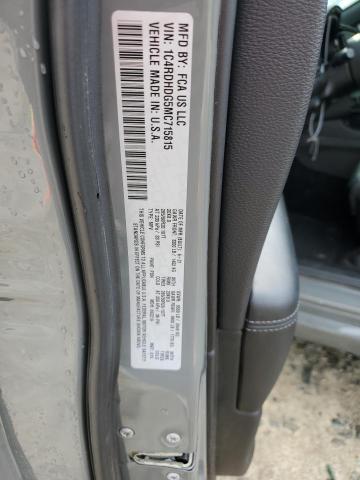 2021 Dodge Durango Gt VIN: 1C4RDHDG5MC715815 Lot: 81778893