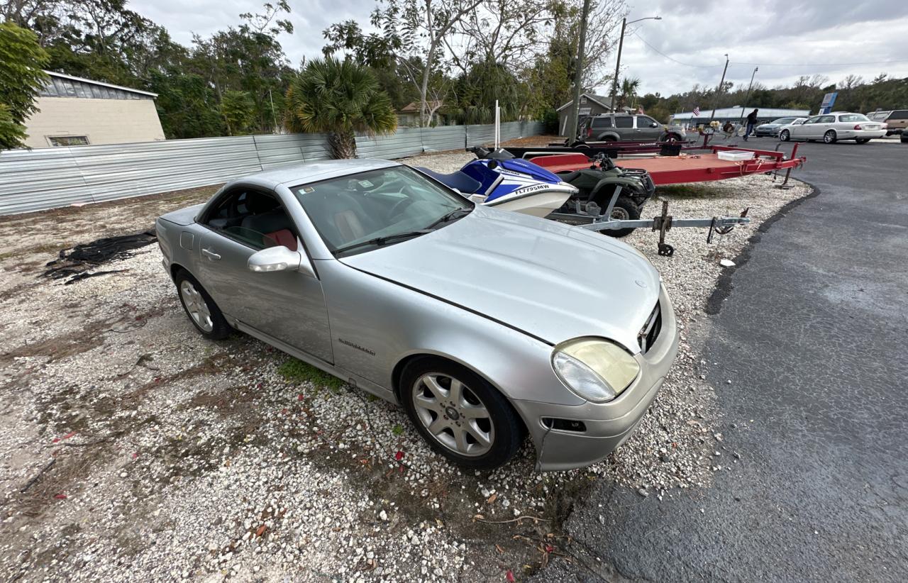 wdbkk49f31f202474 WDBKK49F31F202474 2001 Mercedes-Benz Slk 230 Kompressor