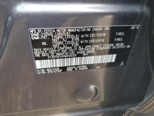 2T3DFREV4HW546056 | 2017 TOYOTA RAV4 LIMIT