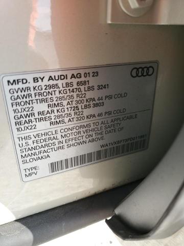 VIN WA1VXBF73PD011881 2023 Audi Q7, Prestige no.14