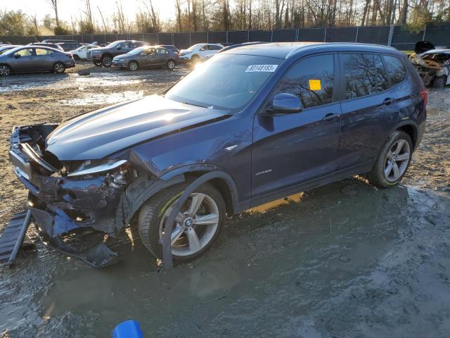 Lot #2404564267 2017 BMW X3 XDRIVE2 salvage car