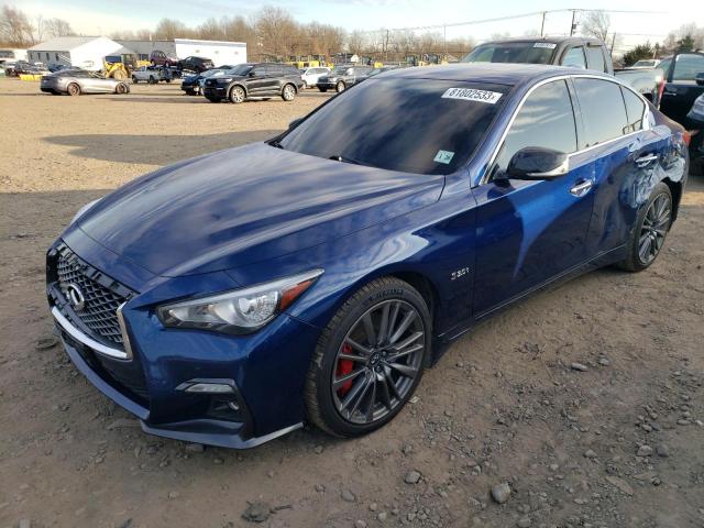 2018 Infiniti Q50 3.0T Red Sport 400 VIN: JN1FV7AR7JM481492 Lot: 40741132