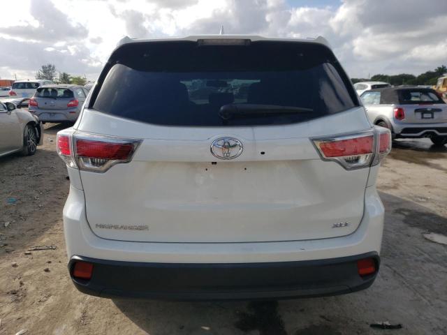 VIN 5TDKKRFH6FS061413 2015 Toyota Highlander, Xle no.6