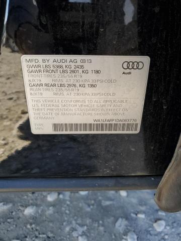 VIN WA1LFAFP1DA083776 2013 Audi Q5, Premium Plus no.12