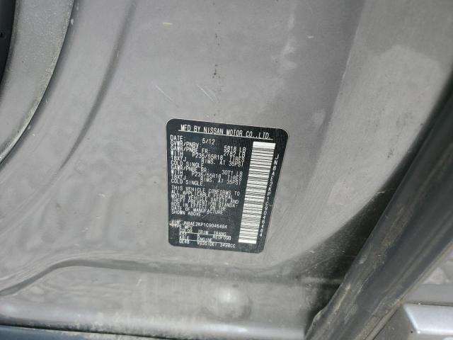 2012 Nissan Quest S VIN: JN8AE2KP1C9046484 Lot: 81945833