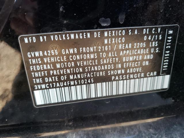 2015 VOLKSWAGEN GOLF SPORT - 3VWC17AU4FM510245