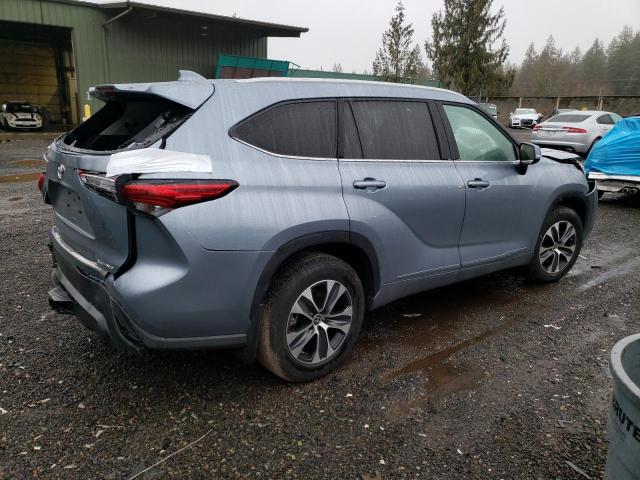 VIN 5TDHZRBH2NS165097 2022 Toyota Highlander, Xle no.3