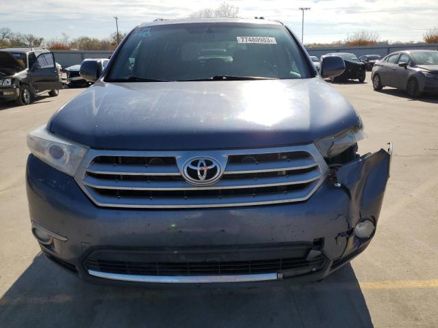 VIN 5TDBK3EH6DS217140 2013 Toyota Highlander, Base no.5