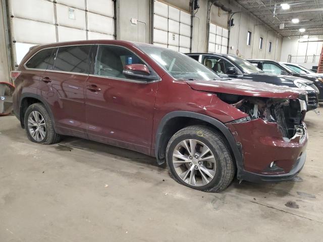 VIN 5TDBKRFH0ES023142 2014 Toyota Highlander, LE no.4