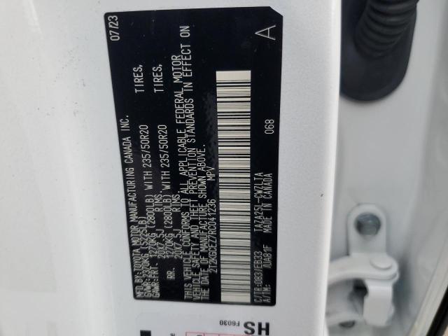 2024 LEXUS NX 350 LUX 2T2KGCEZ7RC041236