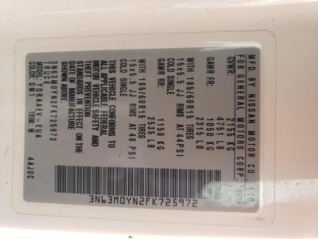 2015 CHEVROLET CITY EXPRE - 3N63M0YN2FK725972