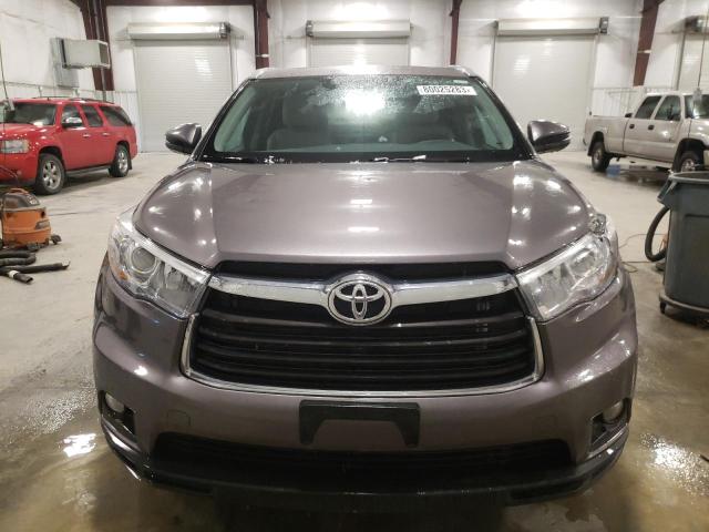 VIN 5TDJKRFH5FS177309 2015 Toyota Highlander, Xle no.5