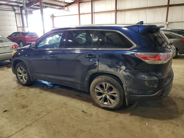 VIN 5TDJKRFH1ES054993 2014 Toyota Highlander, Xle no.2