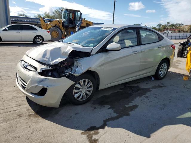 Lot #2461919330 2017 HYUNDAI ACCENT SE salvage car