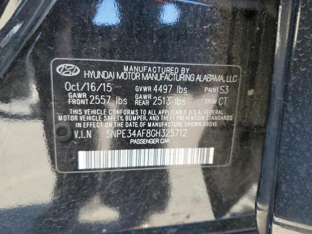 5NPE34AF8GH325712 | 2016 HYUNDAI SONATA SPO