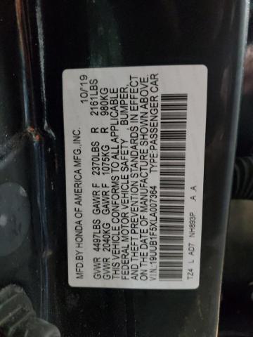 19UUB1F5XLA007364 | 2020 ACURA TLX TECHNO