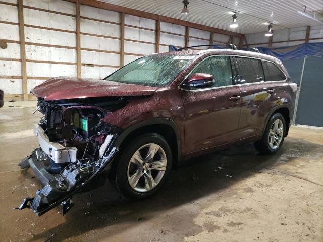 VIN 5TDDKRFH9FS224600 2015 Toyota Highlander, Limited no.1