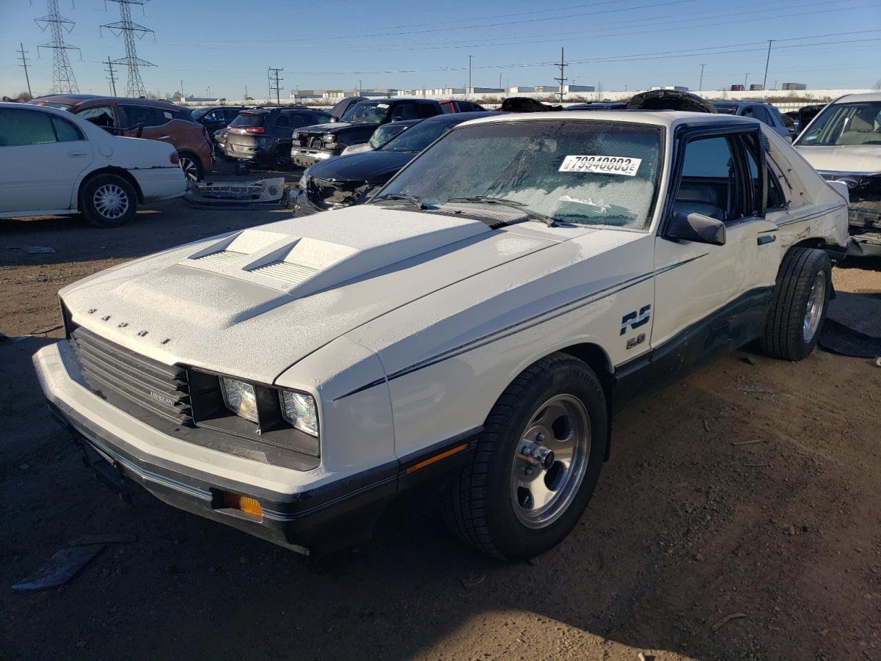 1MEBP67F2CF607437 1982 Mercury Capri