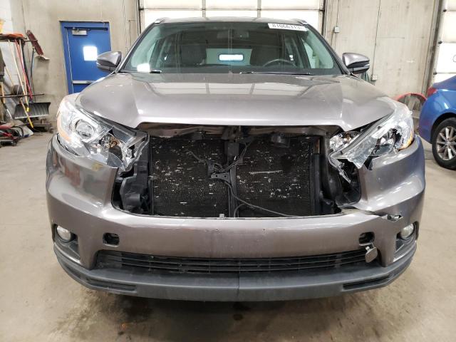 VIN 5TDJKRFH0FS086206 2015 Toyota Highlander, Xle no.5